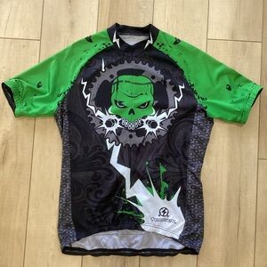 Men’s Cycling Jersey “Crankenstein” Size XL